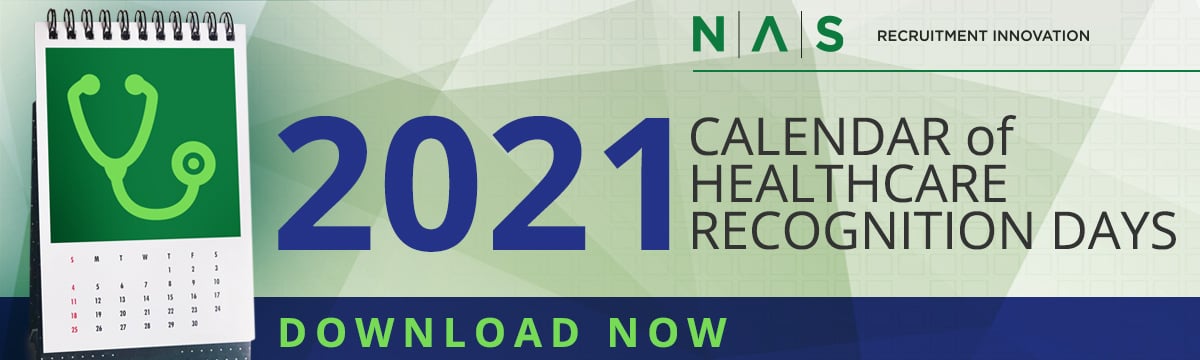 The 2021 Calendar Of Healthcare Recognition Days Is Here